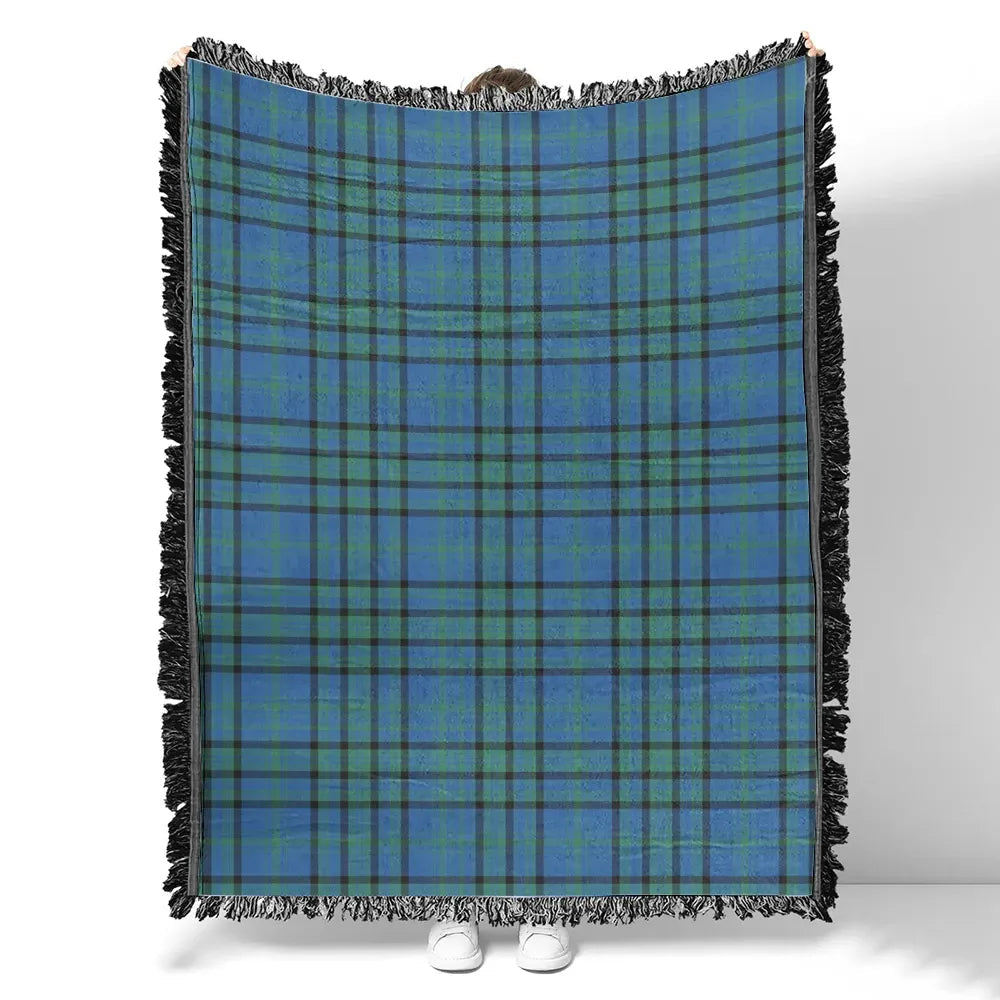 Scottish Tartan Matheson Hunting Ancient Clan Woven Blanket Plaid Style