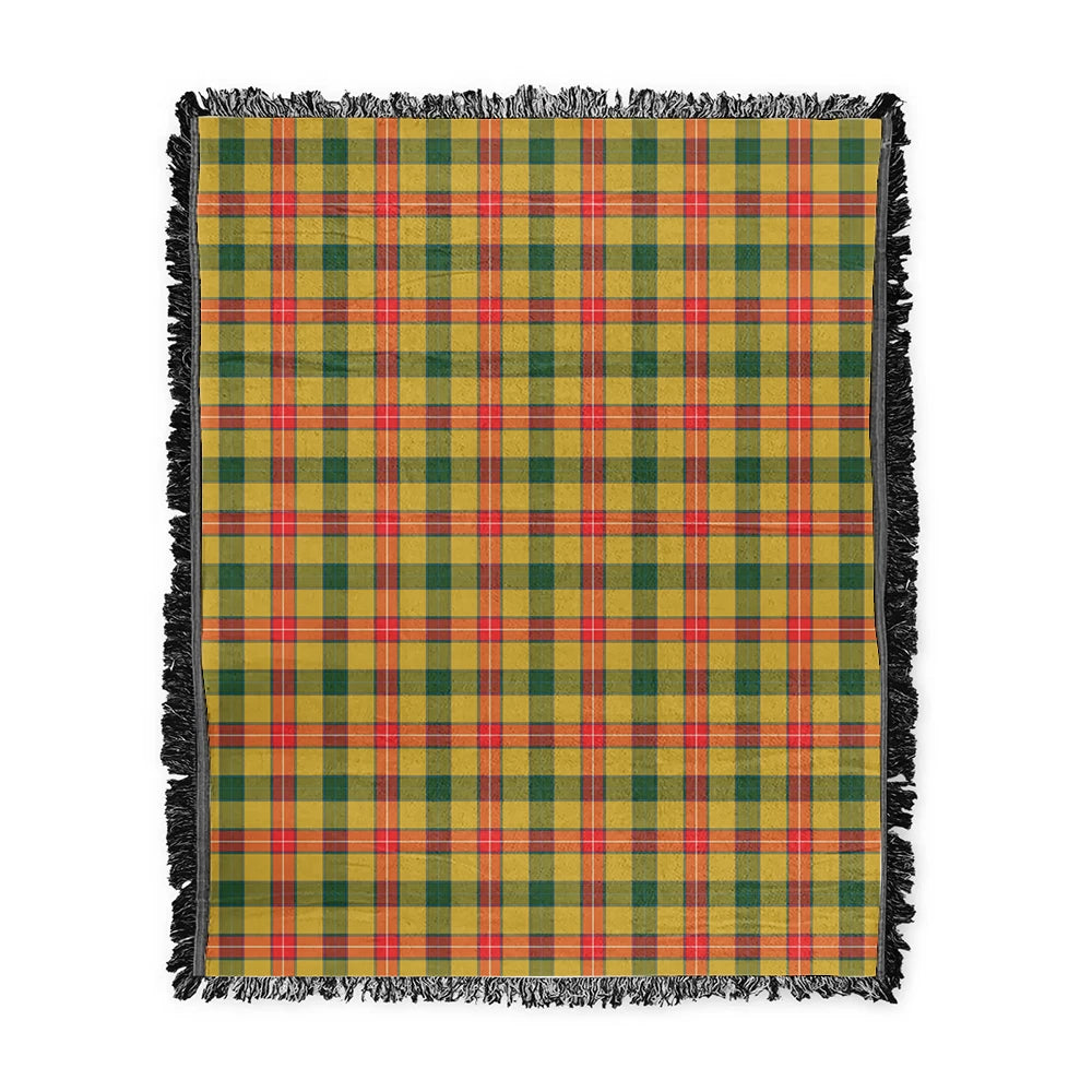 Scottish Tartan Baxter Clan Woven Blanket Plaid Style