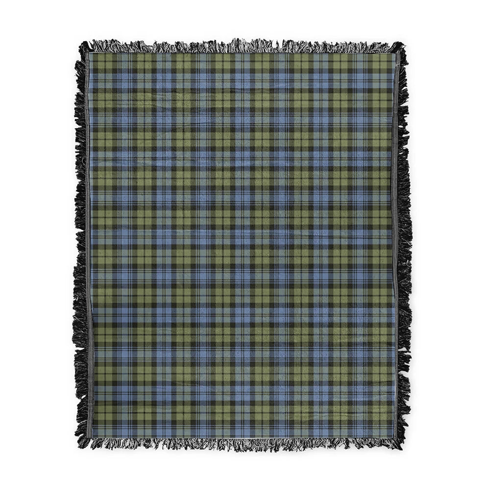 Scottish Tartan Campbell Faded Clan Woven Blanket Plaid Style