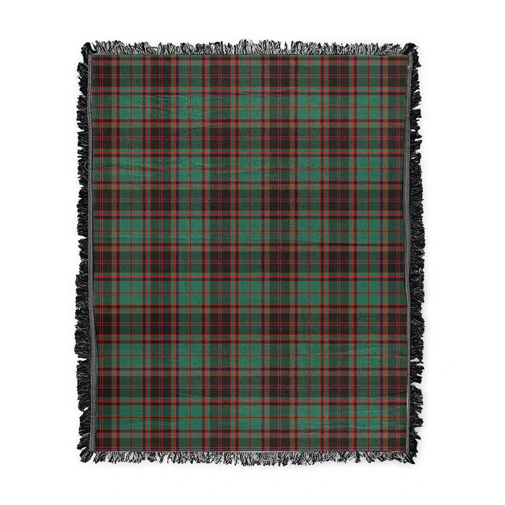 Scottish Tartan Buchan Ancient Clan Woven Blanket Plaid Style