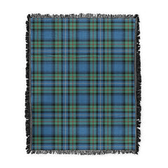 Scottish Tartan Robertson Hunting Ancient Clan Woven Blanket Plaid Style