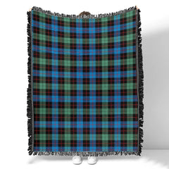 Scottish Tartan Guthrie Ancient Clan Woven Blanket Plaid Style