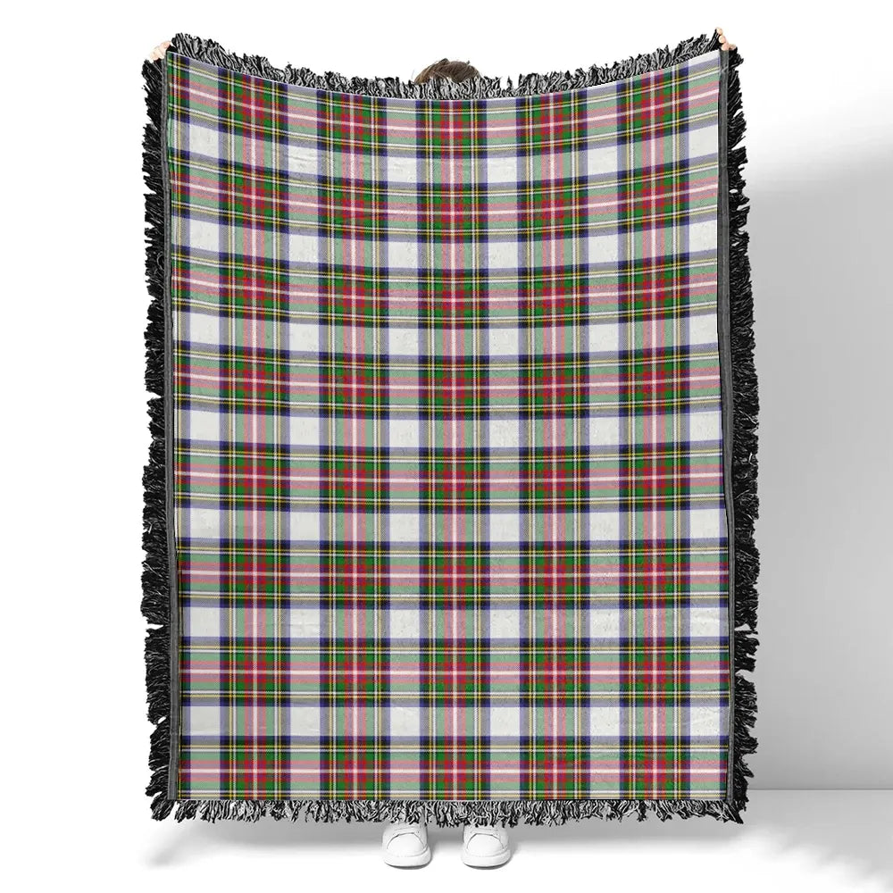 Scottish Tartan Stewart Dress Modern Clan Woven Blanket Plaid Style