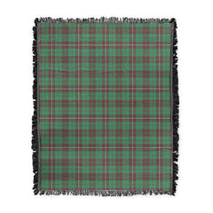 Scottish Tartan MacKinnon Hunting Ancient Clan Woven Blanket Plaid Style