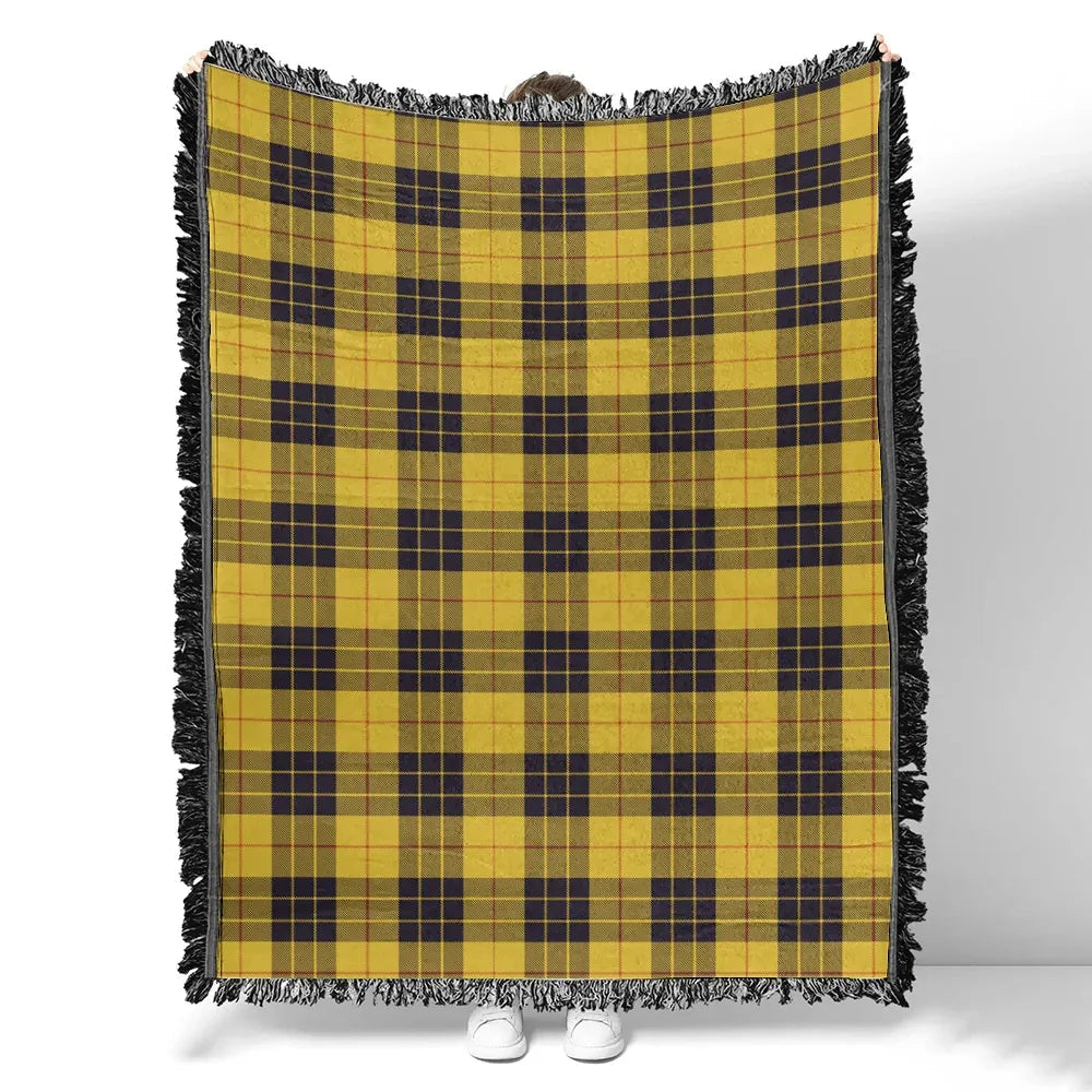 Scottish Tartan MacLeod of Lewis Ancient Clan Woven Blanket Plaid Style