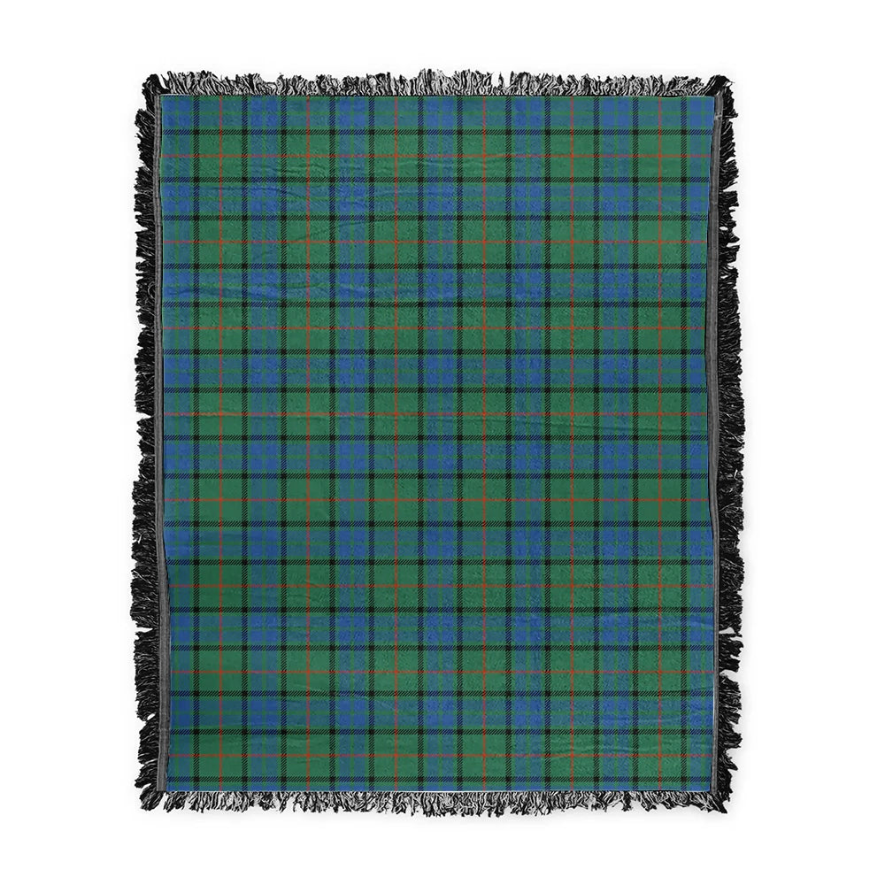 Scottish Tartan Lauder Clan Woven Blanket Plaid Style