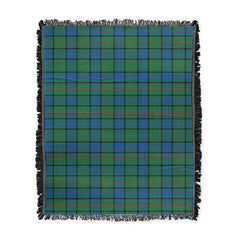 Scottish Tartan Lauder Clan Woven Blanket Plaid Style