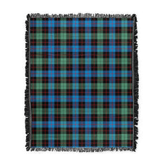 Scottish Tartan Guthrie Ancient Clan Woven Blanket Plaid Style