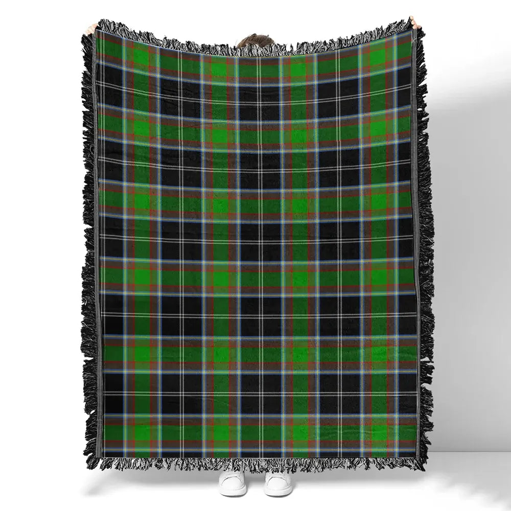 Scottish Tartan Webster Clan Woven Blanket Plaid Style