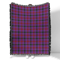 Scottish Tartan Montgomery Modern Clan Woven Blanket Plaid Style