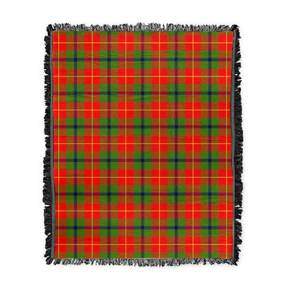 Scottish Tartan Turnbull Dress Clan Woven Blanket Plaid Style