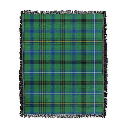 Scottish Tartan Henderson Ancient Clan Woven Blanket Plaid Style