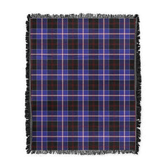 Scottish Tartan Dunlop Modern Clan Woven Blanket Plaid Style