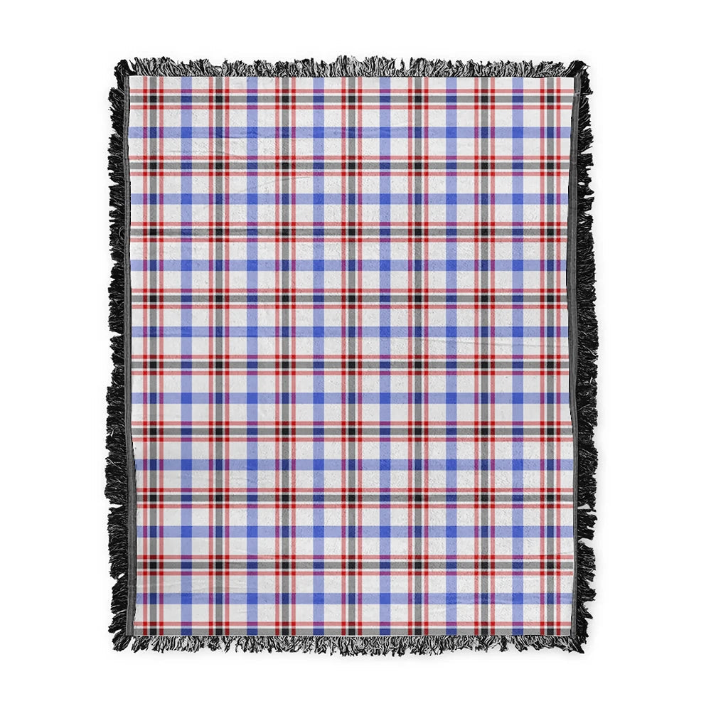 Scottish Tartan Boswell Modern Clan Woven Blanket Plaid Style
