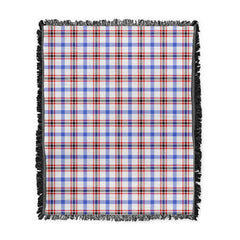 Scottish Tartan Boswell Modern Clan Woven Blanket Plaid Style