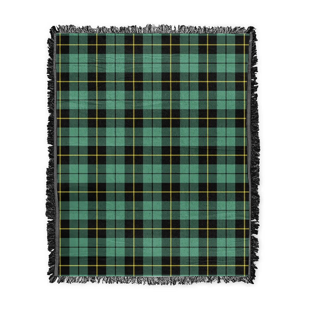 Scottish Tartan Wallace Hunting Ancient Clan Woven Blanket Plaid Style