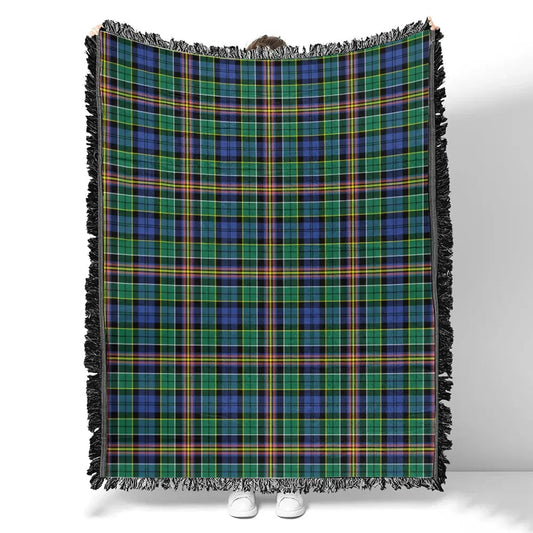 Scottish Tartan Allison Clan Woven Blanket Plaid Style