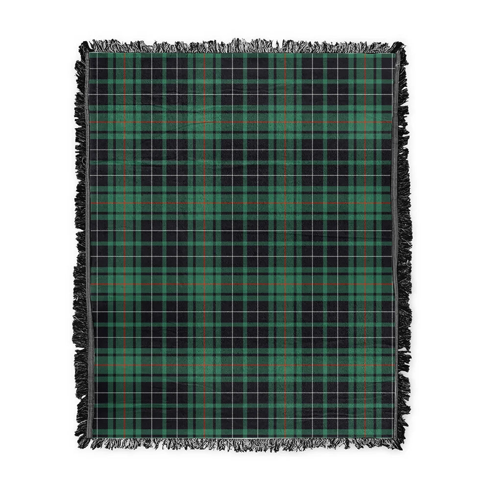 Scottish Tartan MacAulay Hunting Ancient Clan Woven Blanket Plaid Style