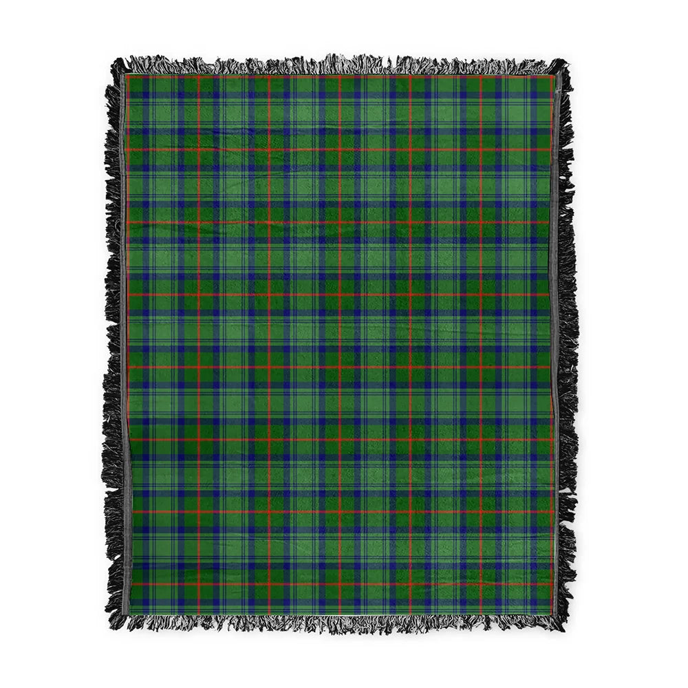 Scottish Tartan Cranstoun Clan Woven Blanket Plaid Style