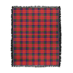 Scottish Tartan Robertson Modern Clan Woven Blanket Plaid Style