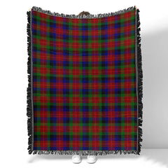 Scottish Tartan Tennant Clan Woven Blanket Plaid Style