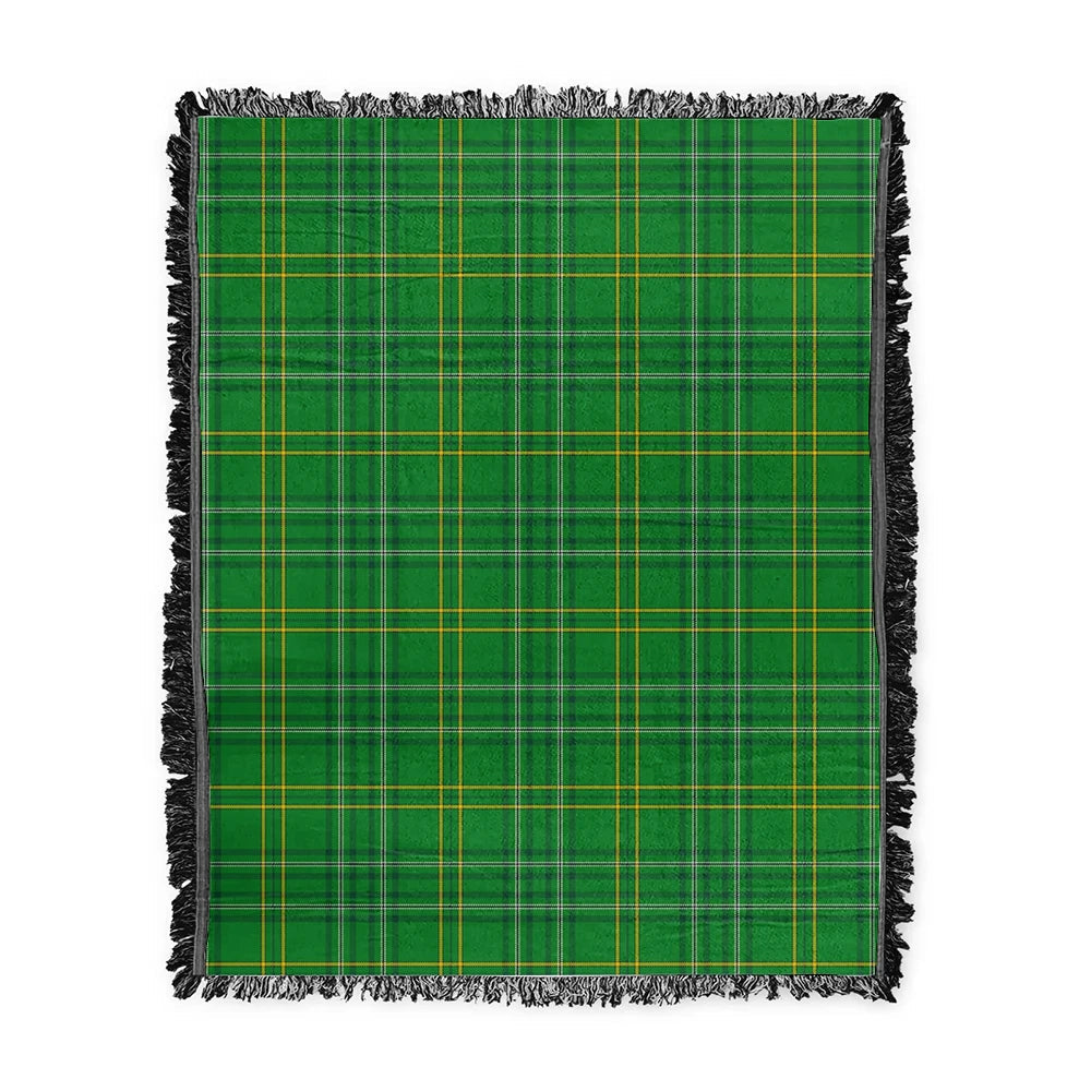 Scottish Tartan Wexford County Clan Woven Blanket Plaid Style