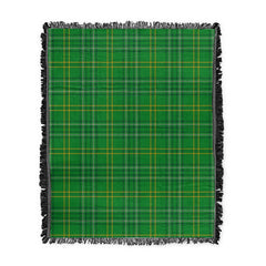 Scottish Tartan Wexford County Clan Woven Blanket Plaid Style