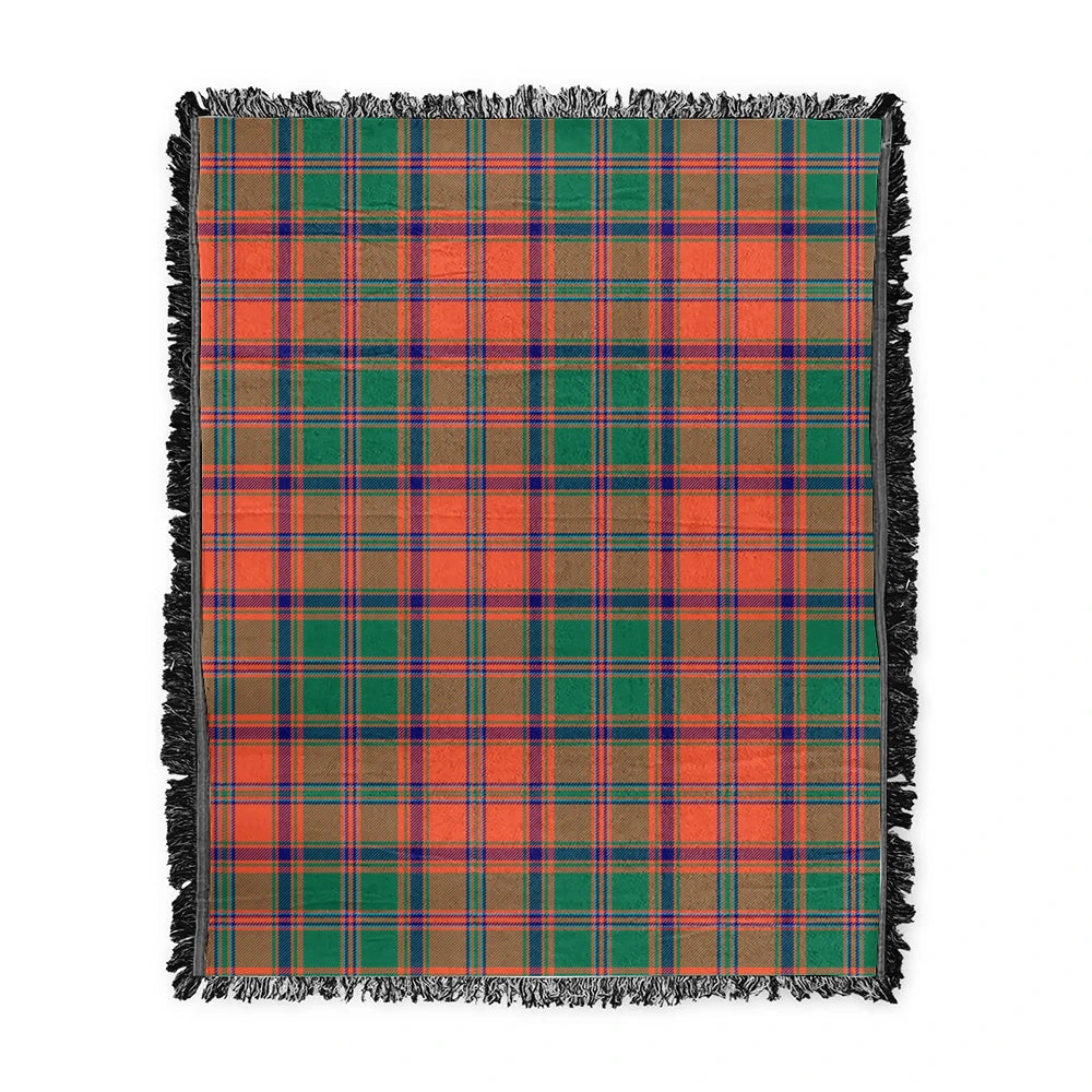 Scottish Tartan Stewart of Appin Ancient Clan Woven Blanket Plaid Style