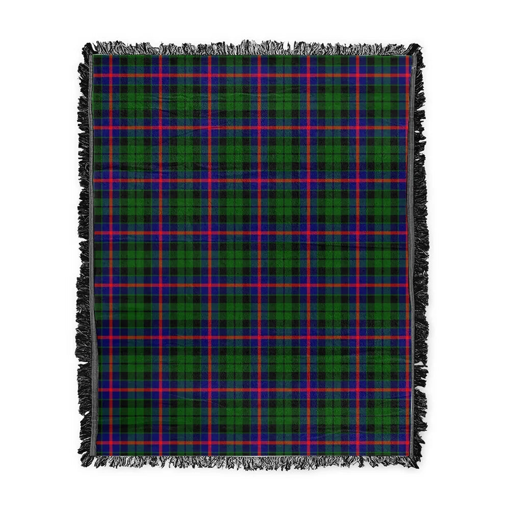 Scottish Tartan Morrison Modern Clan Woven Blanket Plaid Style