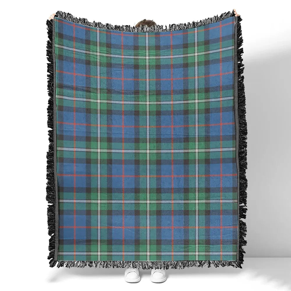 Scottish Tartan MacPhail Hunting Ancient Clan Woven Blanket Plaid Style