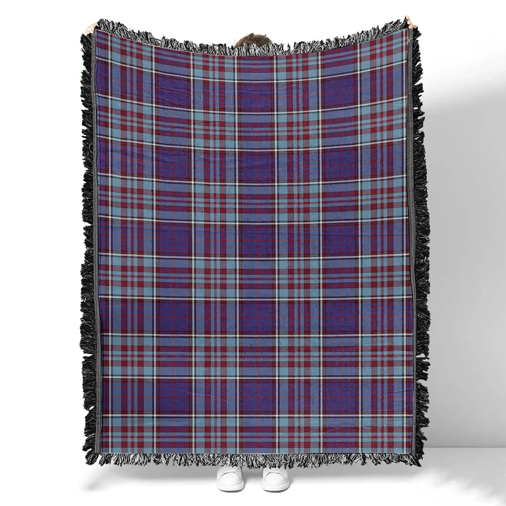 Scottish Tartan RCAF Clan Woven Blanket Plaid Style