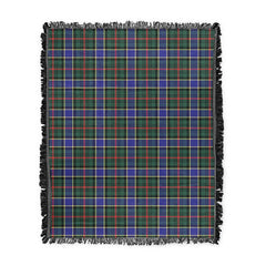 Scottish Tartan Ogilvie Hunting Modern Clan Woven Blanket Plaid Style
