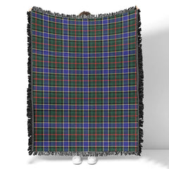 Scottish Tartan Ogilvie Hunting Modern Clan Woven Blanket Plaid Style