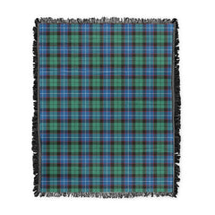Scottish Tartan Hunter Ancient Clan Woven Blanket Plaid Style