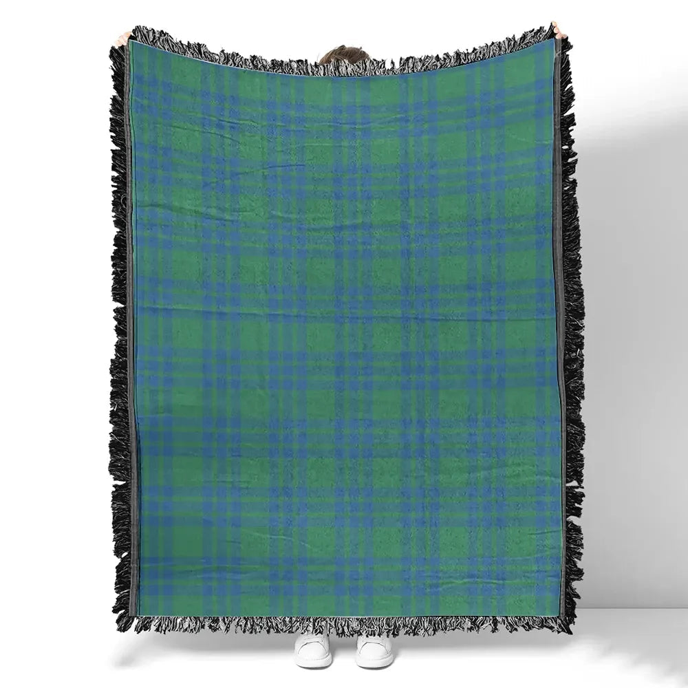 Scottish Tartan Montgomery Ancient Clan Woven Blanket Plaid Style