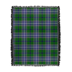 Scottish Tartan Wishart Hunting Modern Clan Woven Blanket Plaid Style