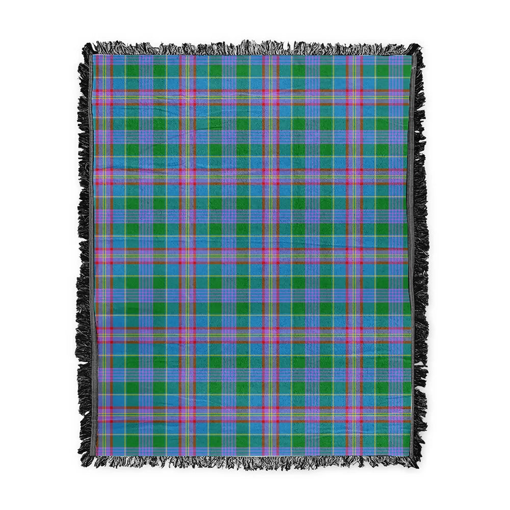 Scottish Tartan Ralston Clan Woven Blanket Plaid Style