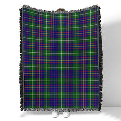 Scottish Tartan Inglis Modern Clan Woven Blanket Plaid Style