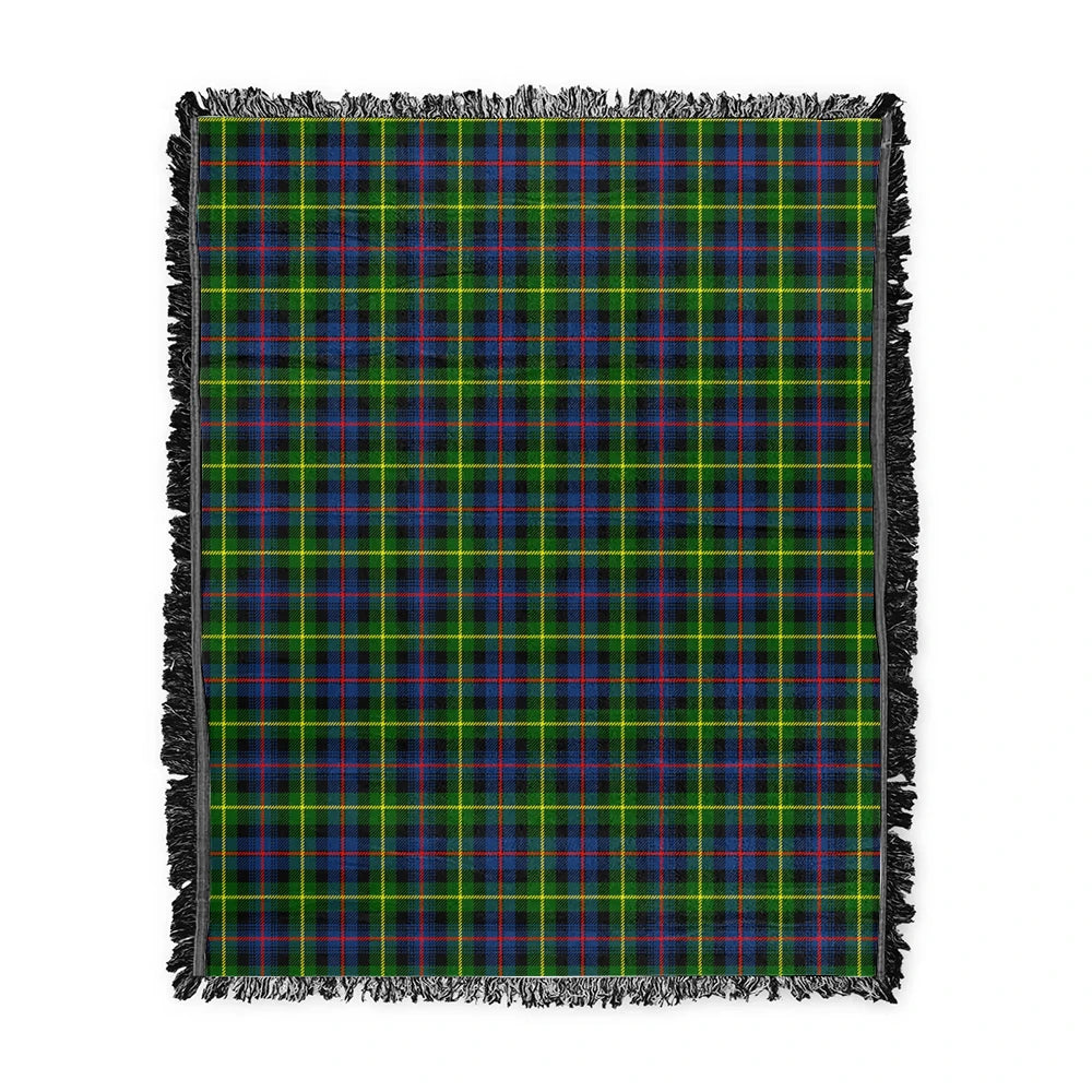 Scottish Tartan Farquharson Modern Clan Woven Blanket Plaid Style