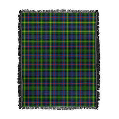 Scottish Tartan Farquharson Modern Clan Woven Blanket Plaid Style