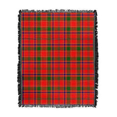 Scottish Tartan Munro Modern Clan Woven Blanket Plaid Style