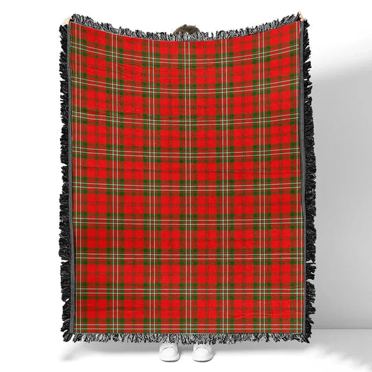 Scottish Tartan Scott Modern Clan Woven Blanket Plaid Style