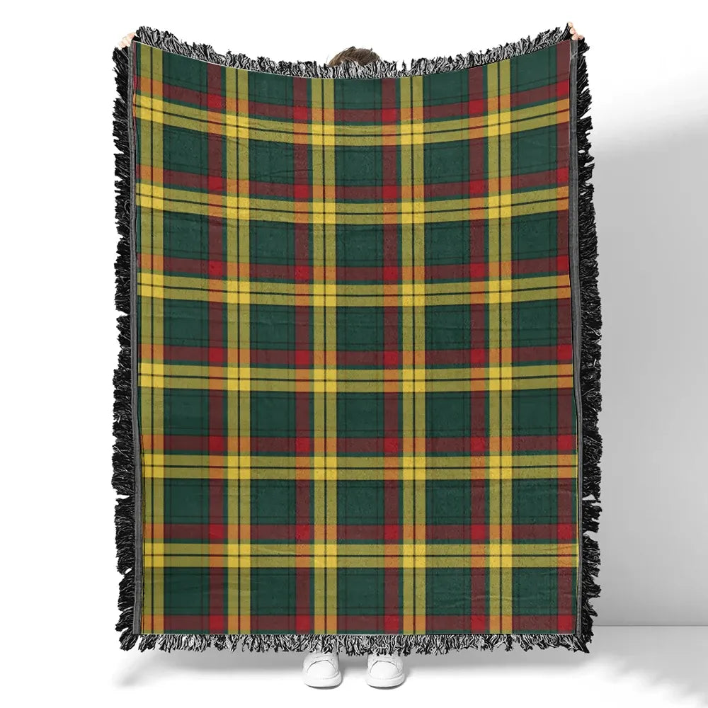 Scottish Tartan MacMillan Old Modern Clan Woven Blanket Plaid Style