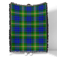 Scottish Tartan Maitland Clan Woven Blanket Plaid Style