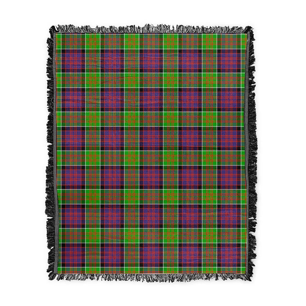 Scottish Tartan MacDonald of Clanranald Clan Woven Blanket Plaid Style