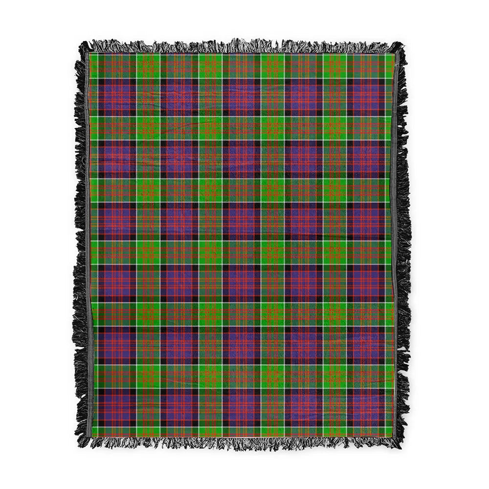 Scottish Tartan MacDonald of Clanranald Clan Woven Blanket Plaid Style