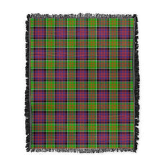 Scottish Tartan MacDonald of Clanranald Clan Woven Blanket Plaid Style