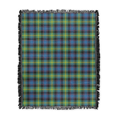 Scottish Tartan Watson Ancient Clan Woven Blanket Plaid Style