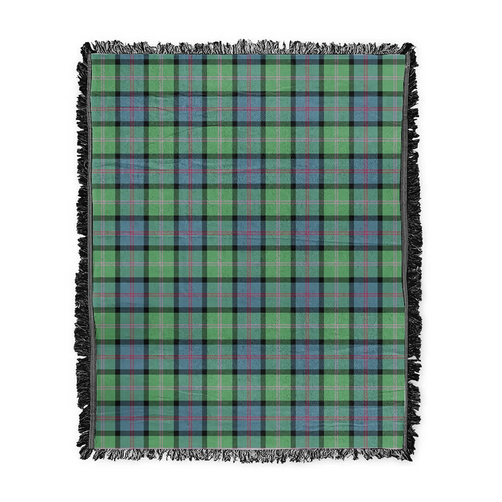 Scottish Tartan MacThomas Ancient Clan Woven Blanket Plaid Style