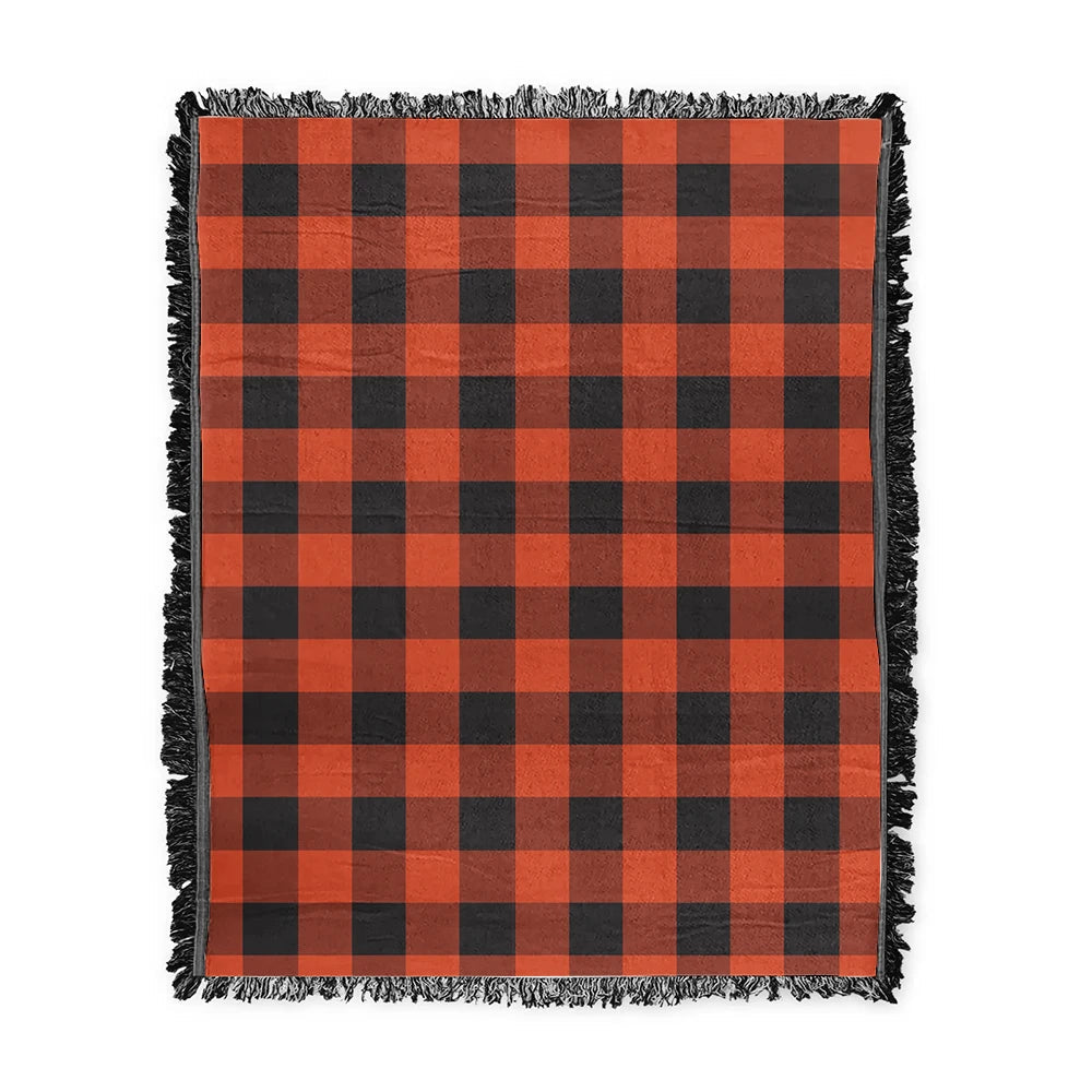 Scottish Tartan Rob Roy MacGregor Ancient Clan Woven Blanket Plaid Style